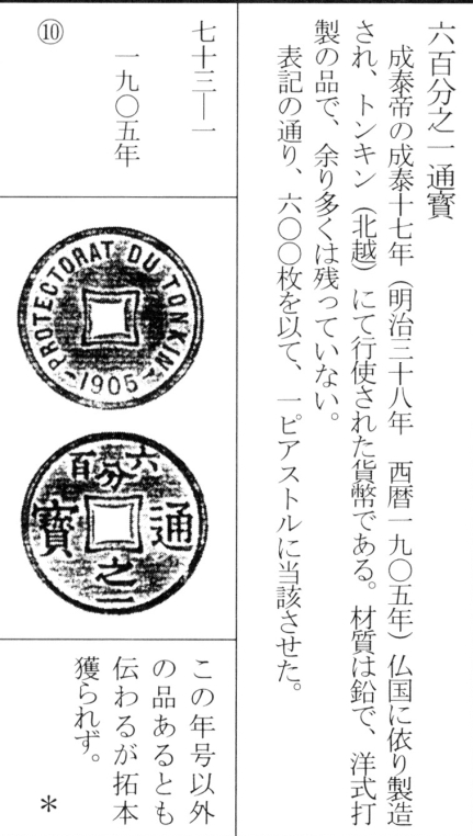 六百分之一通宝